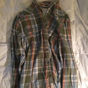 Pearl snap button down